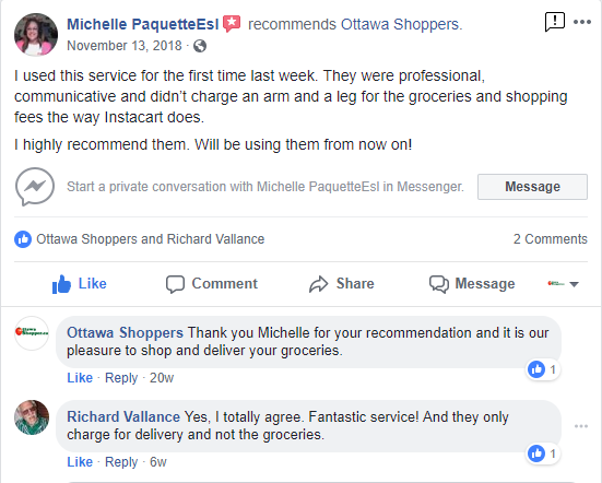 Ottawa Shoppers reviews